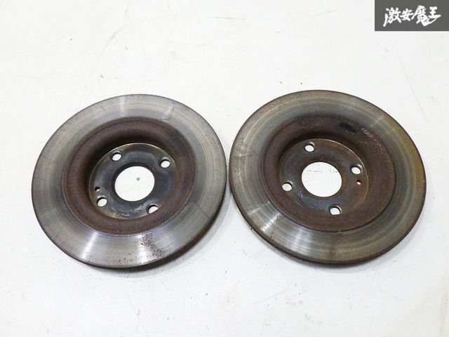 残量約9.5mm】 マツダ純正 ND5RC ロードスター リア ブレーキローター