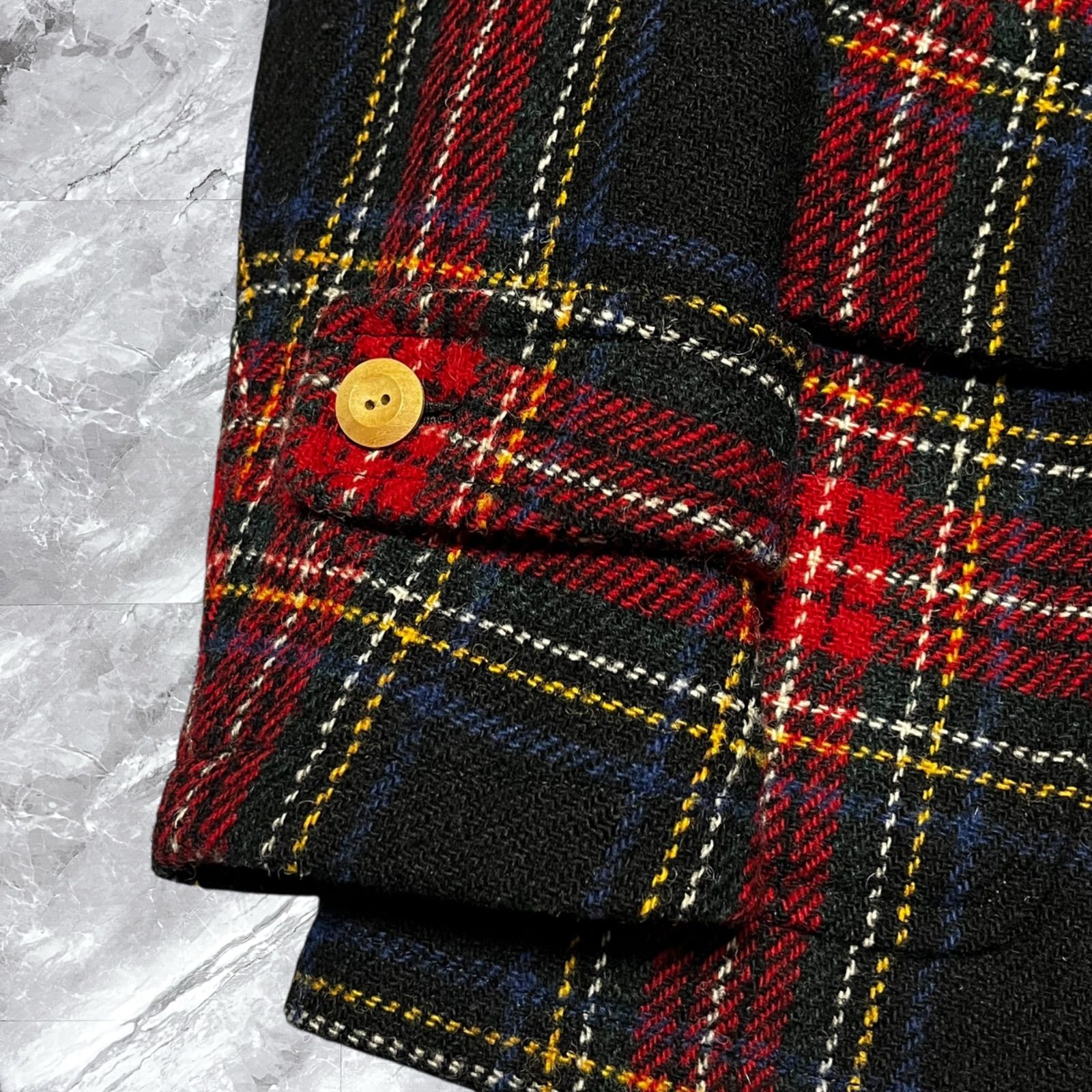 希少 ハリスツイード ケント&カーウェン ダッフルコート ヴィンテージ