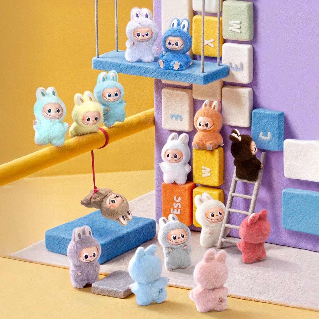 Popmart ぬいぐるみ 新品 未開封 ぬいぐるみ POPMART THE MONSTERS Exciting Macaron THE MONSTERS