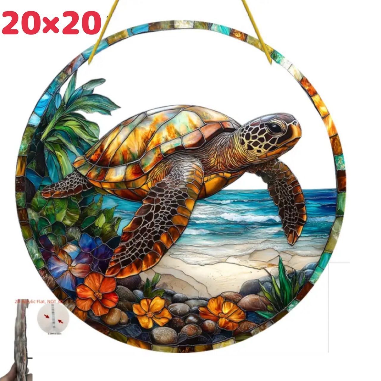 リアルな亀の置物 壁掛けインテリア 亀の壁飾り 壁掛けの通販 by Ted