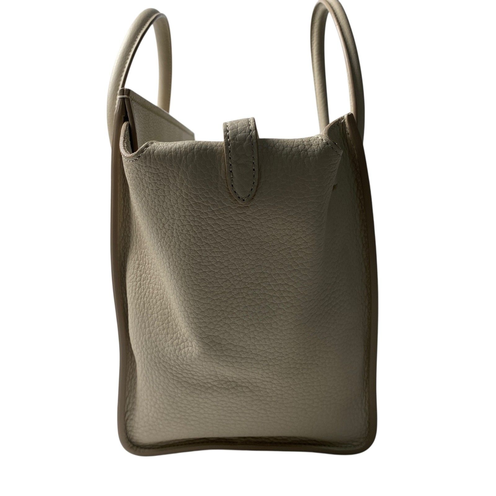 セリーヌ CELINE レディース タイバッグ レザー ハンドバッグ ホワイト