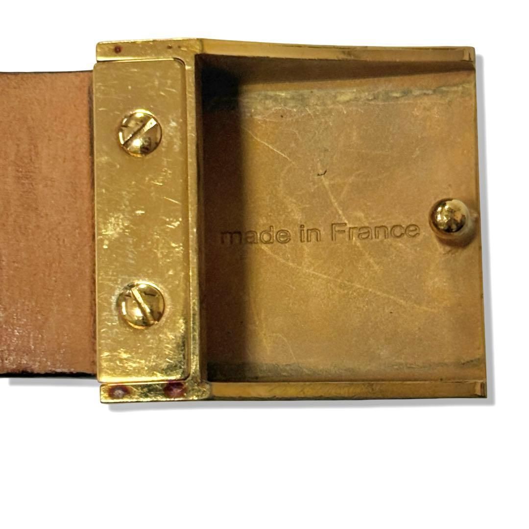 正規品 LOUIS VUITTON ルイヴィトン M6802 ダミエ サンチュール キャレ