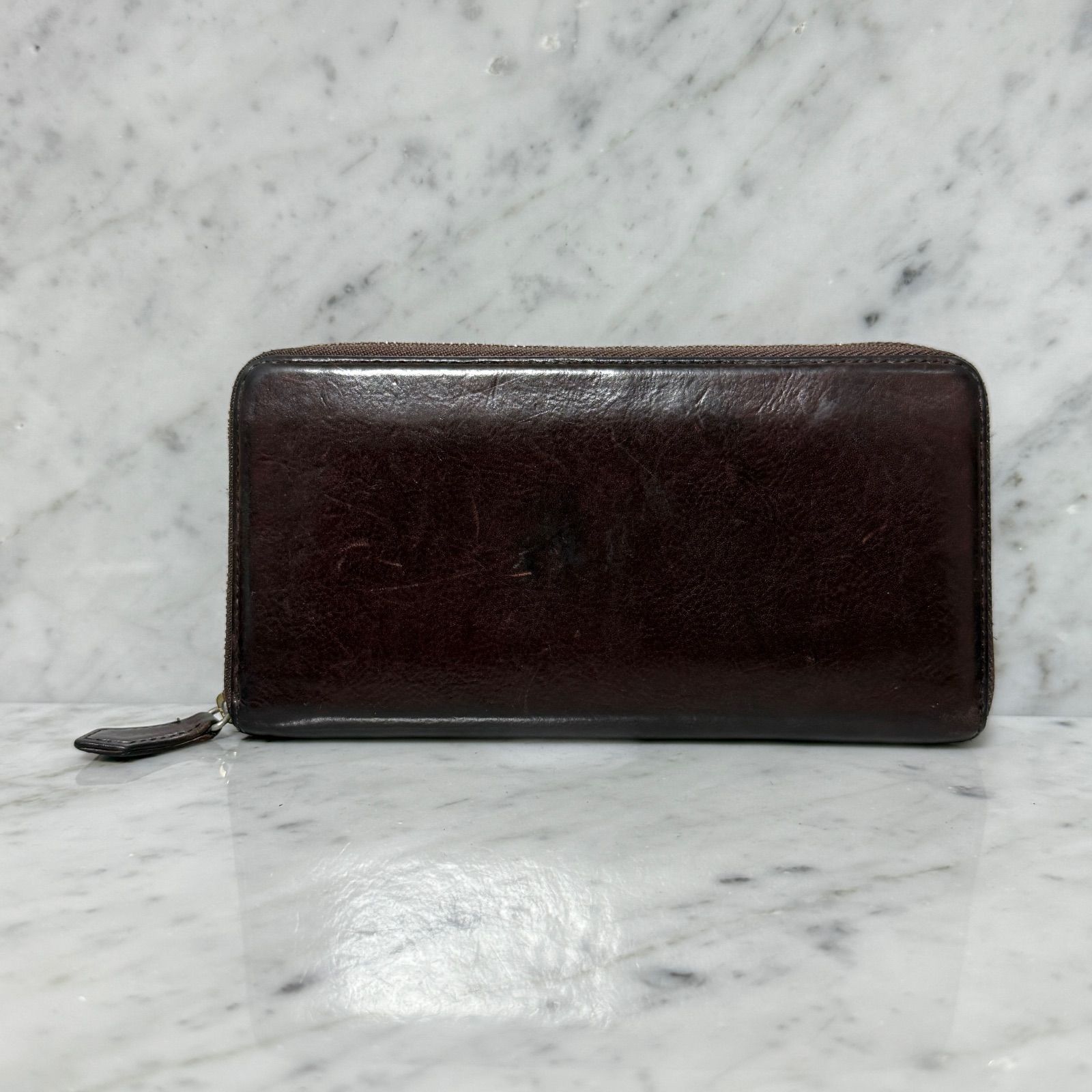 COCOMEISTER ココマイスター 長財布 コードバン ブラウン 本革 レザー