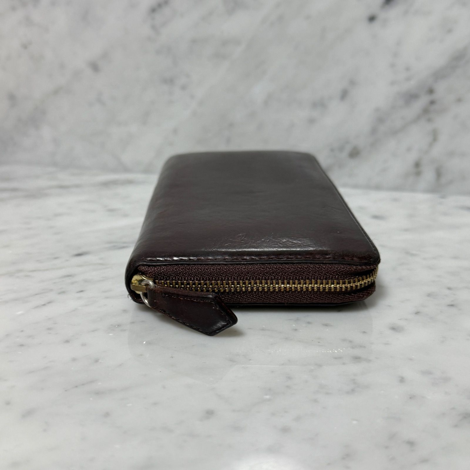 COCOMEISTER ココマイスター 長財布 コードバン ブラウン 本革 レザー