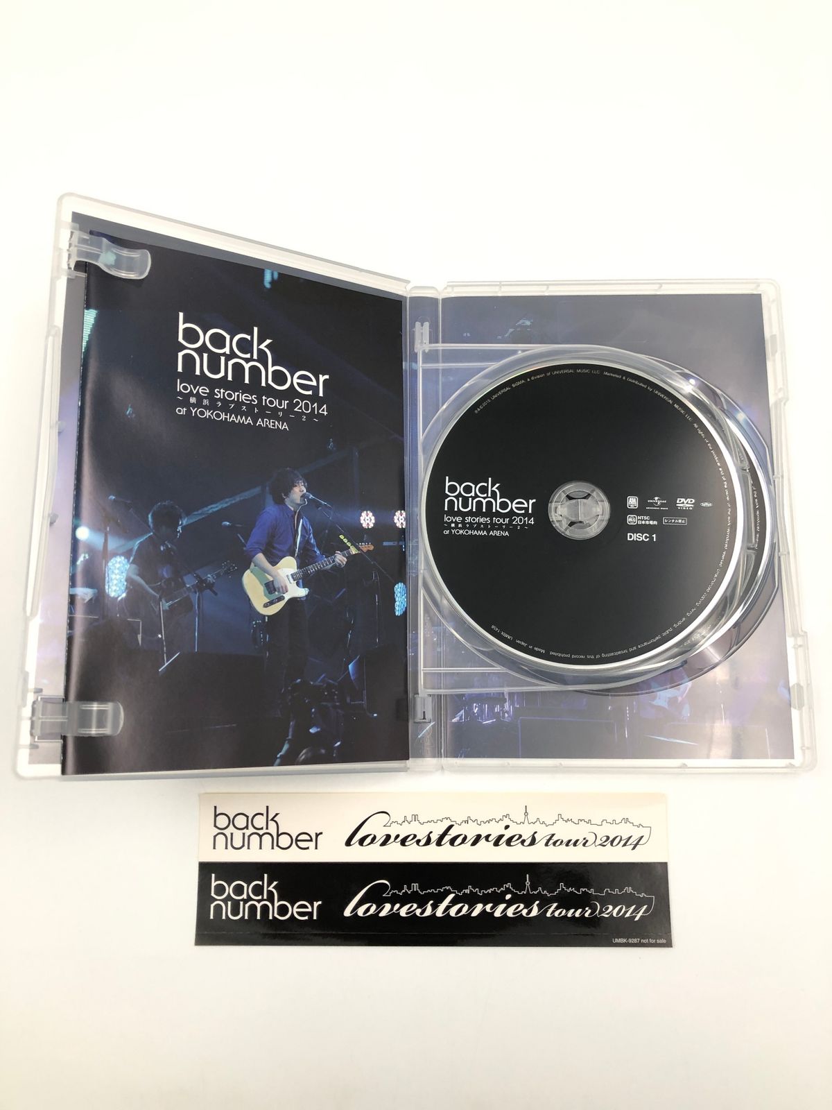 back number/love stories tour 2014～横浜ラブ… love stories tour 2014～横浜ラブストーリー2～” [初回限定盤][DVD