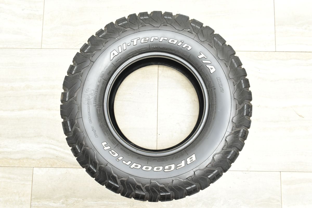 値下げしました!! 35×12.50R16.5LT 123R BFグッドリッチ