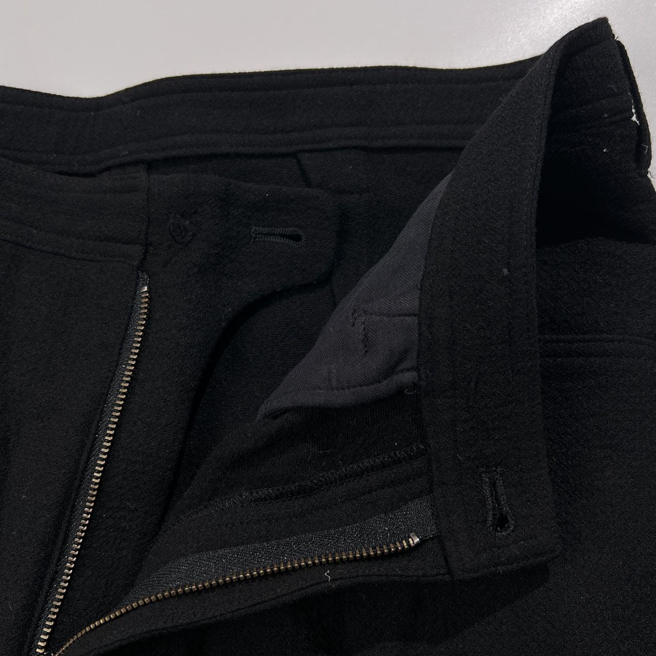 JURGEN LEHL ヨーガンレール 麻混 ウール パンツ ボトムス サイズ L