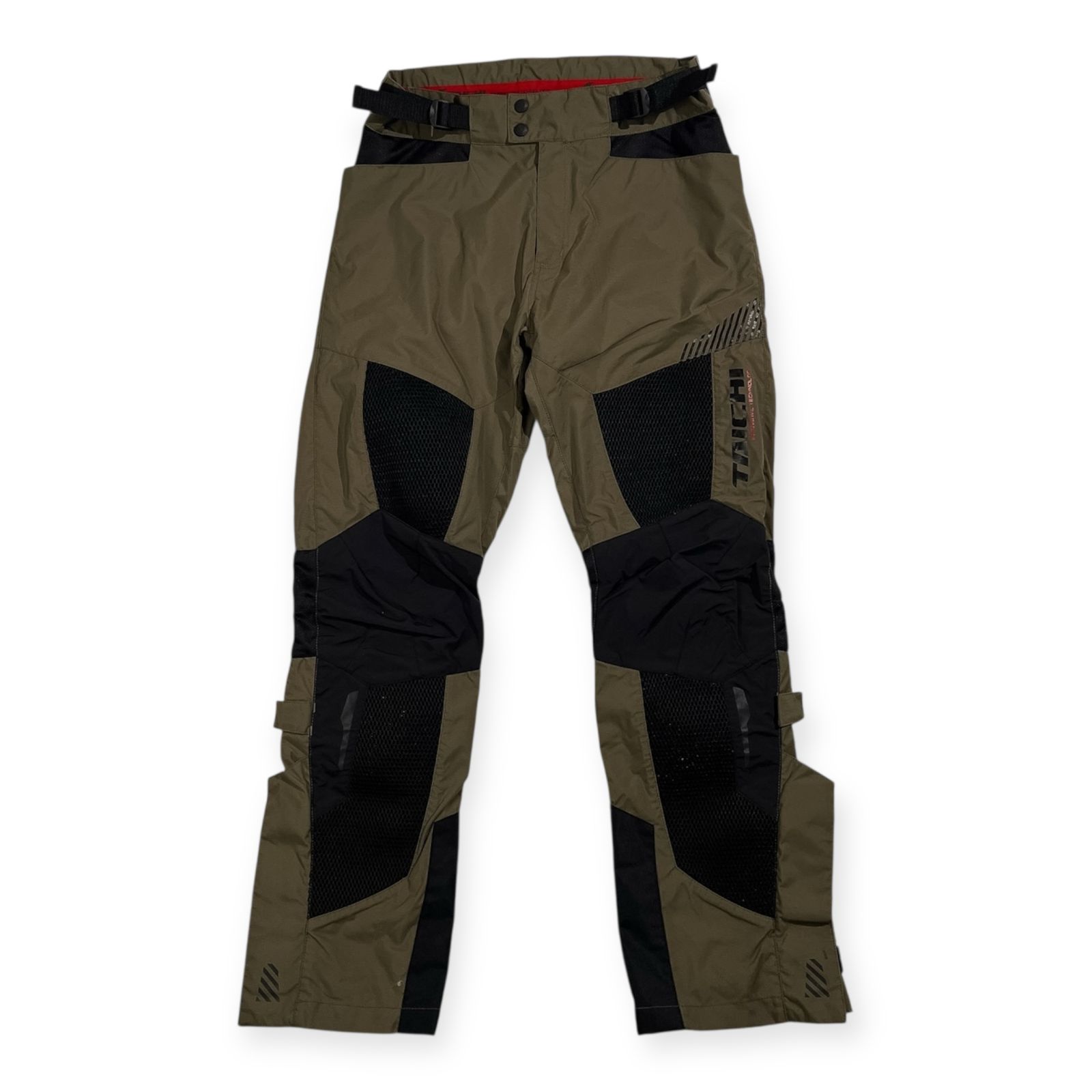 RS TAICHI タイチ ライディング パンツ ナイロン サイズ L /カーキ系