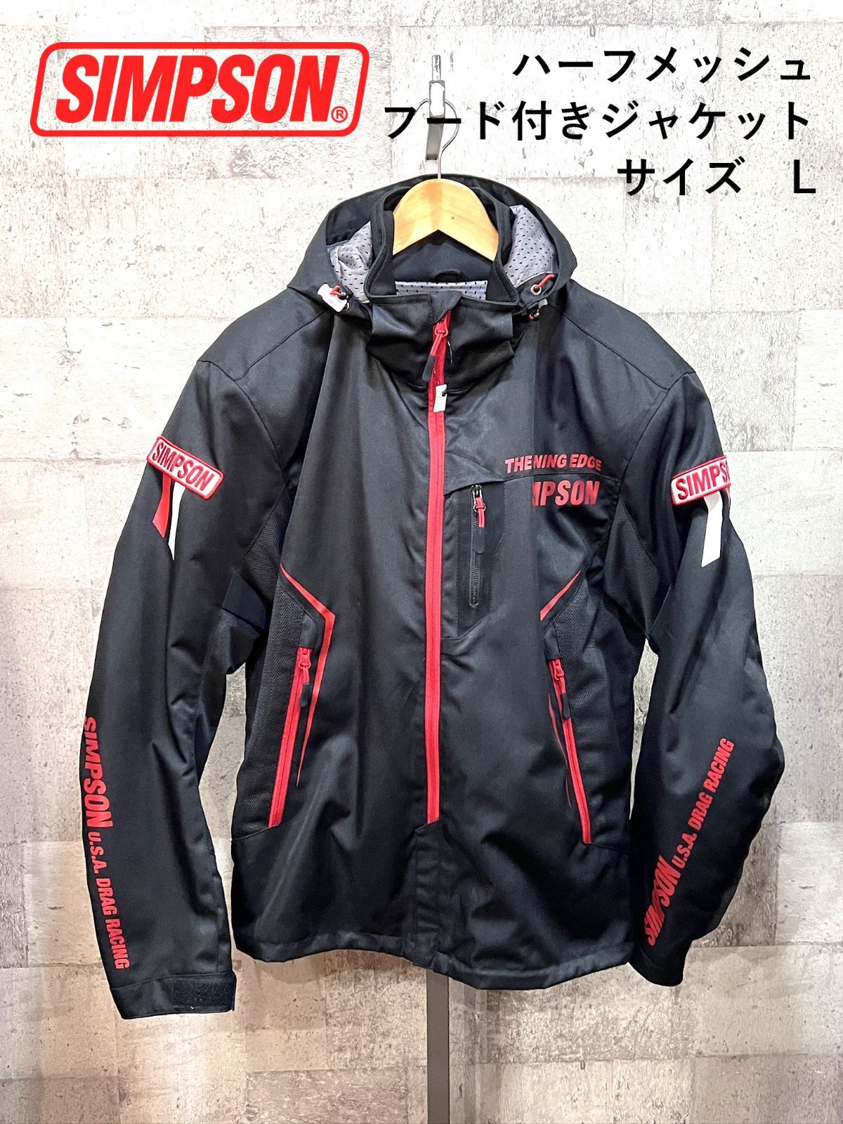 SIMPSON メッシュジャケット プロテクター入り SIMPSON メッシュジャケット プロテクター入り SIMPSON メッシュ