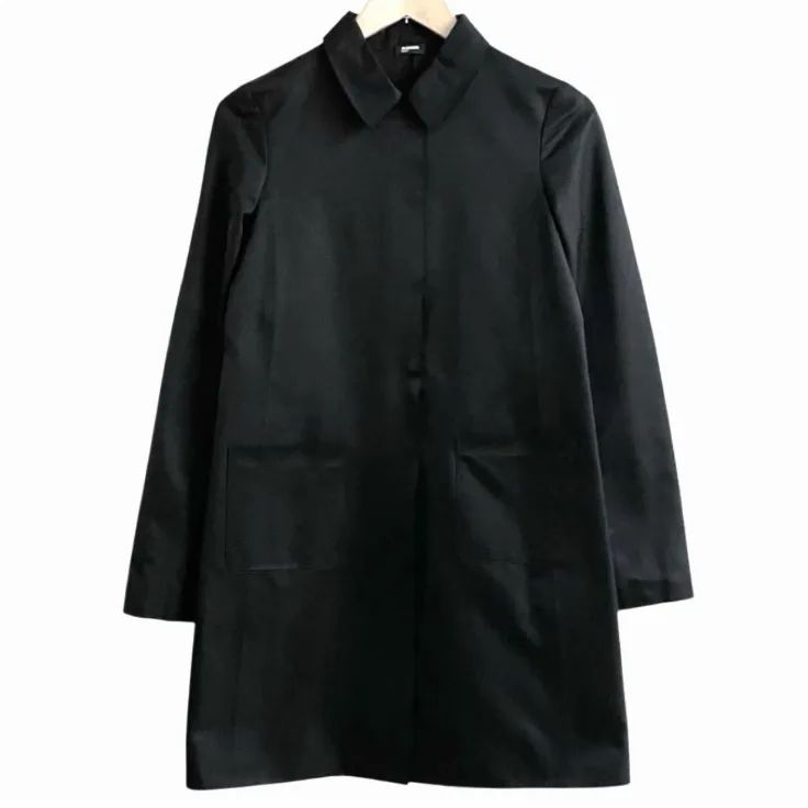JIL SANDER NAVY ジルサンダー ネイビー コート 黒 ブラック