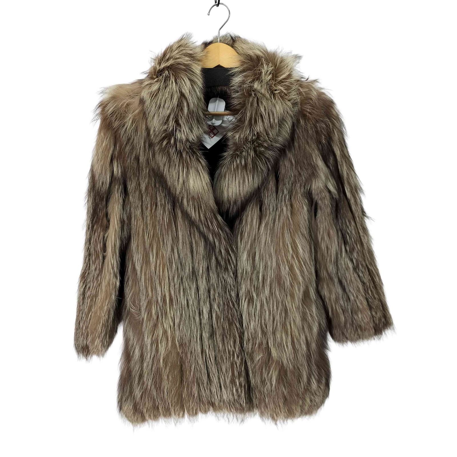 USED古着(ユーズドフルギ) 毛皮 ファー コート レディース 表記無 【中古】【ブランド古着バズストア】 ユーズドフルギ USED古着 毛皮 ファー コート レディース 表記無