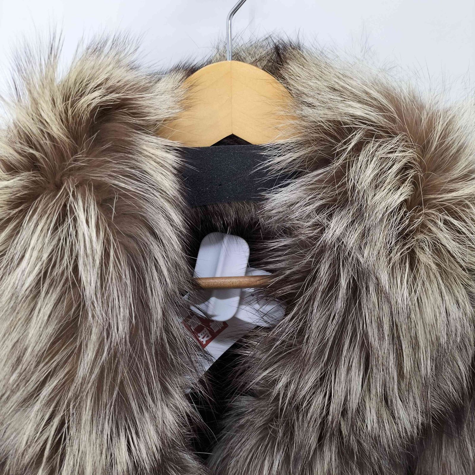 ユーズドフルギ USED古着 毛皮 ファー コート レディース 表記無