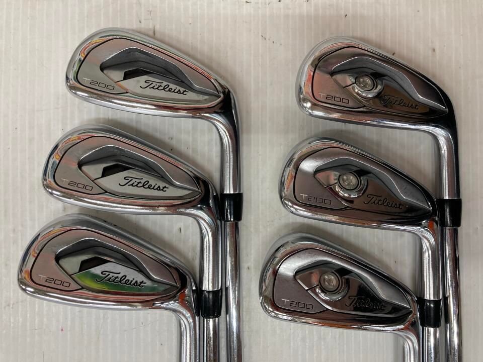 タイトリスト T200 NSプロ950GH neo Sフレックス アイアンセット 中古
