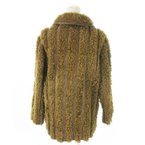 ムーンバット Moon Bat Fur ファーコート ショート丈 ラウンドカラー