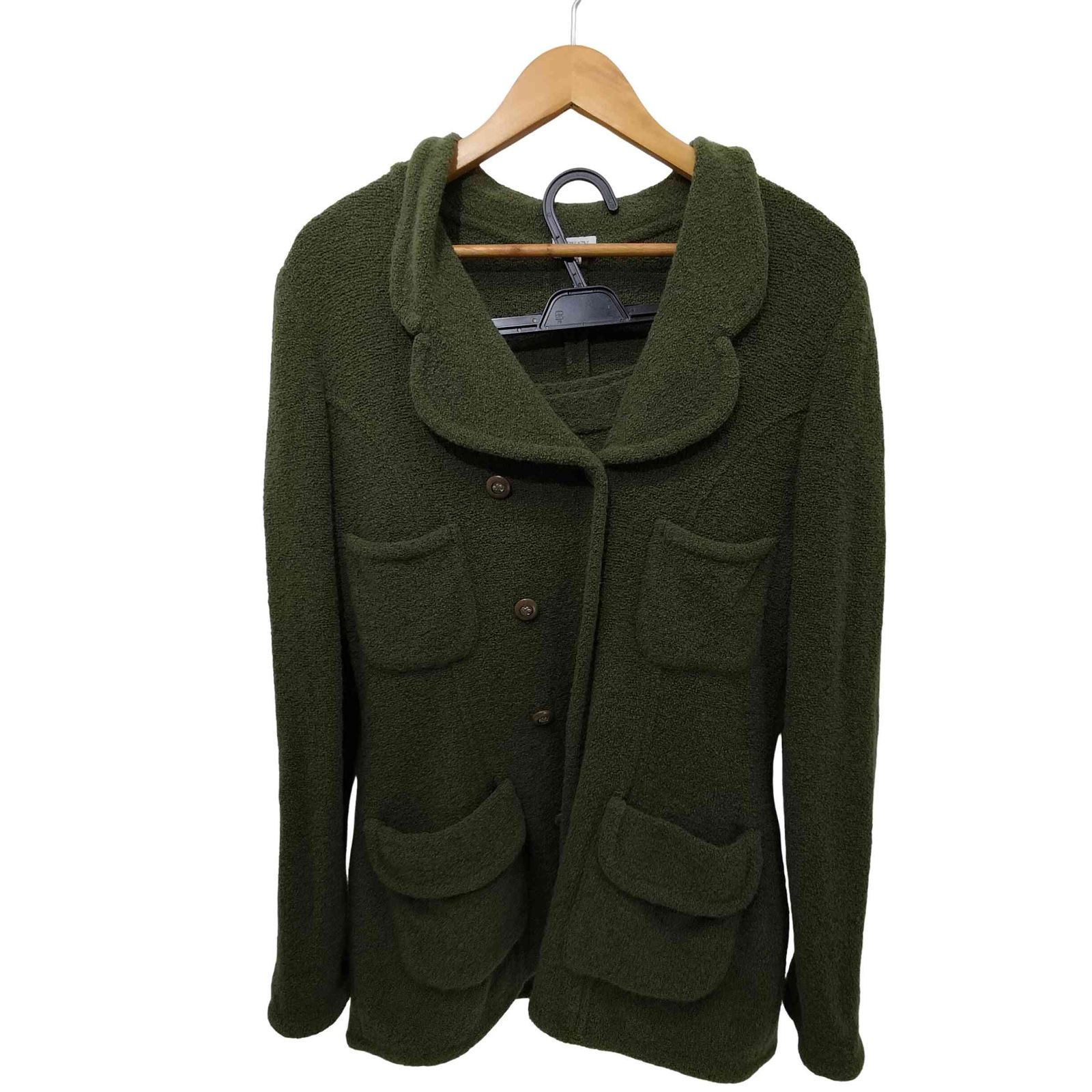 フォクシー FOXEY パイル地 ジャケット 5分丈 スカート セットアップ