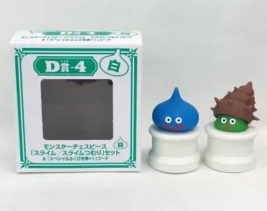 中古】トレーディングフィギュア D賞-4 スライム/スライムつむりセット