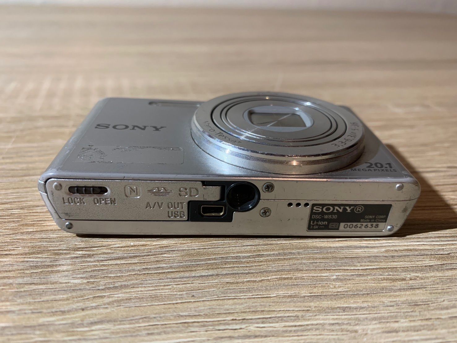 7287 Sony Cyber-Shot DSC-W830 シルバー デジカメ - メルカリ