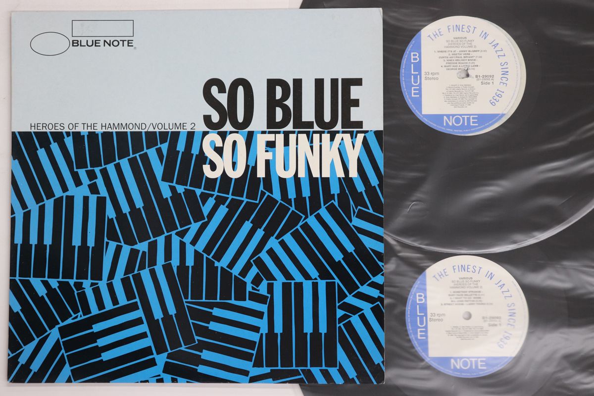 英2discs LP Various So Blue So Funky (Heroes Of The Hammond