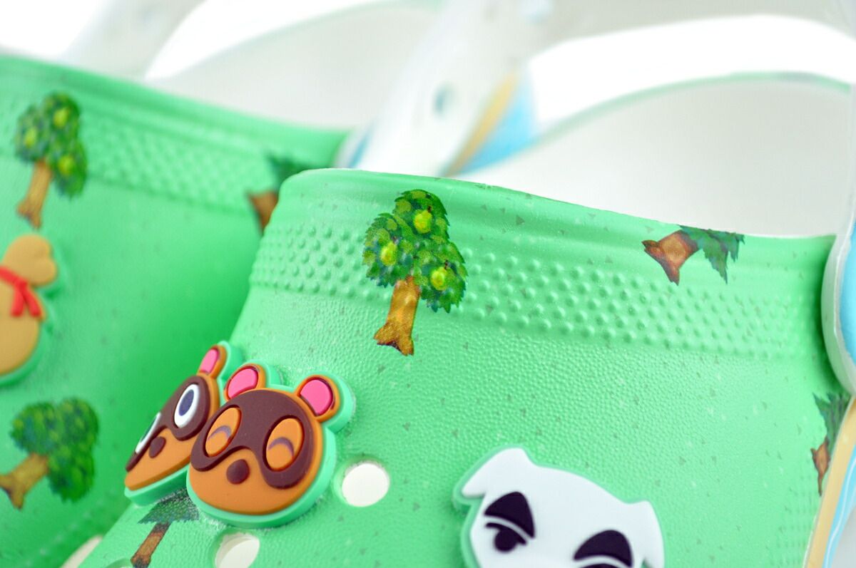 クロックス　どうぶつの森 どうぶつの森』×「クロックス」コラボが遊び心満点！取り外し可能な