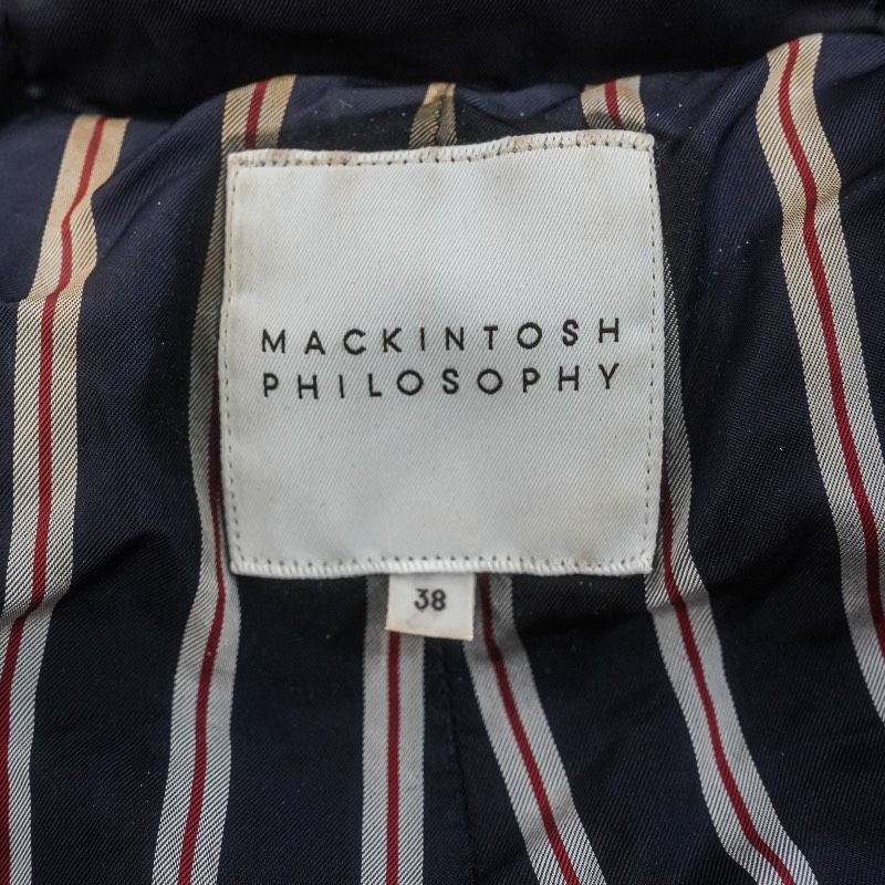 MACKINTOSH PHILOSOPHY マッキントッシュ フード付き ダウンジャケット