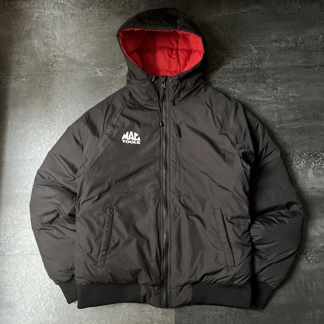mactoolsフライトジャケット MAC TOOLS Padded Insulated Jacket Men's XL Black Logo Print