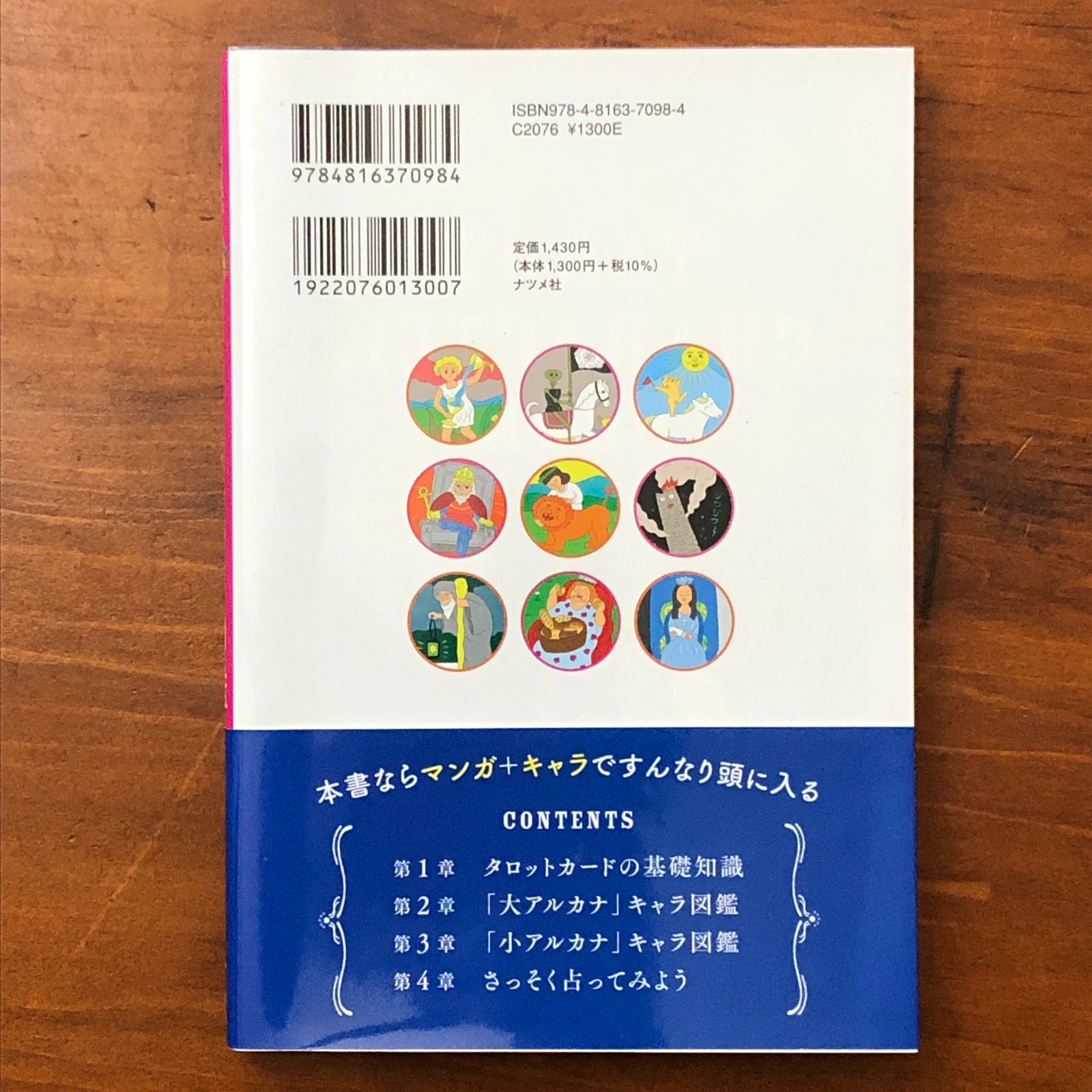 カードの意味が一瞬でわかる！タロットキャラ図鑑 キャメレオン竹田
