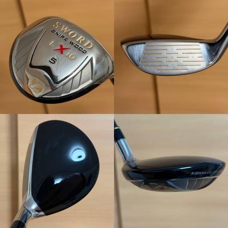 KATANA カタナ ゴルフ SWORD スウォード スナイパー ウッド LX10
