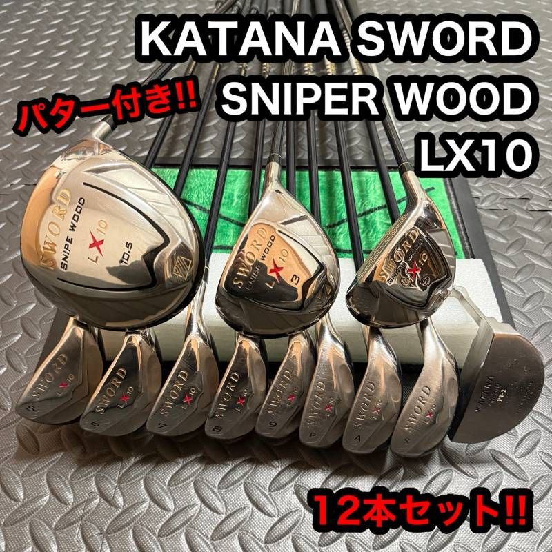 KATANA カタナ ゴルフ SWORD スウォード スナイパー ウッド LX10