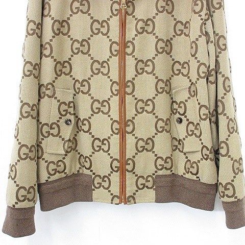グッチ GUCCI ジャンボGG キャンバスジャケット ブルゾン GG柄 680812