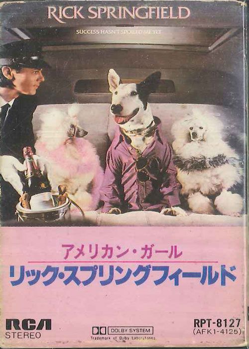 Cassette リック・スプリングフィールド アメリカン・ガール RPT8127