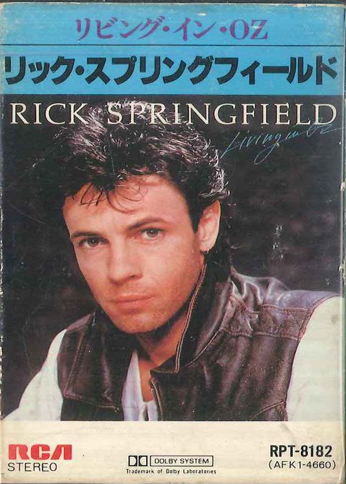 Cassette リック・スプリングフィールド リビング・イン・OZ PRT8182