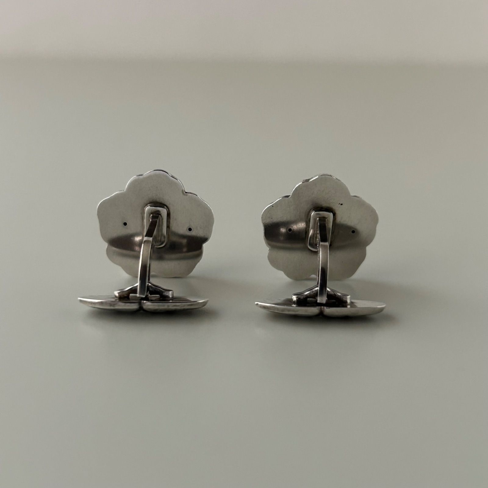 ジョージジェンセン カフス カフリンクス 21 フラワー ヴィンテージ