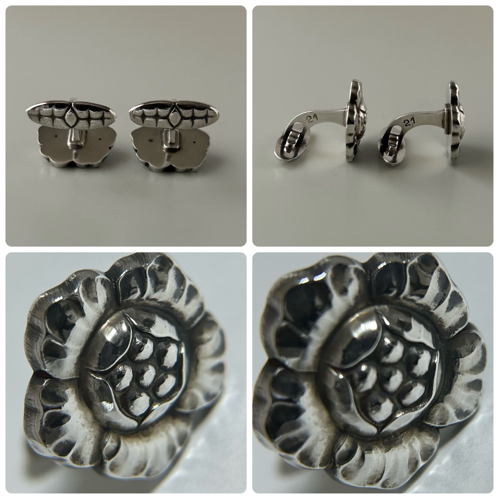 ジョージジェンセン カフス 841651AB1924EC16 ジョージジェンセン