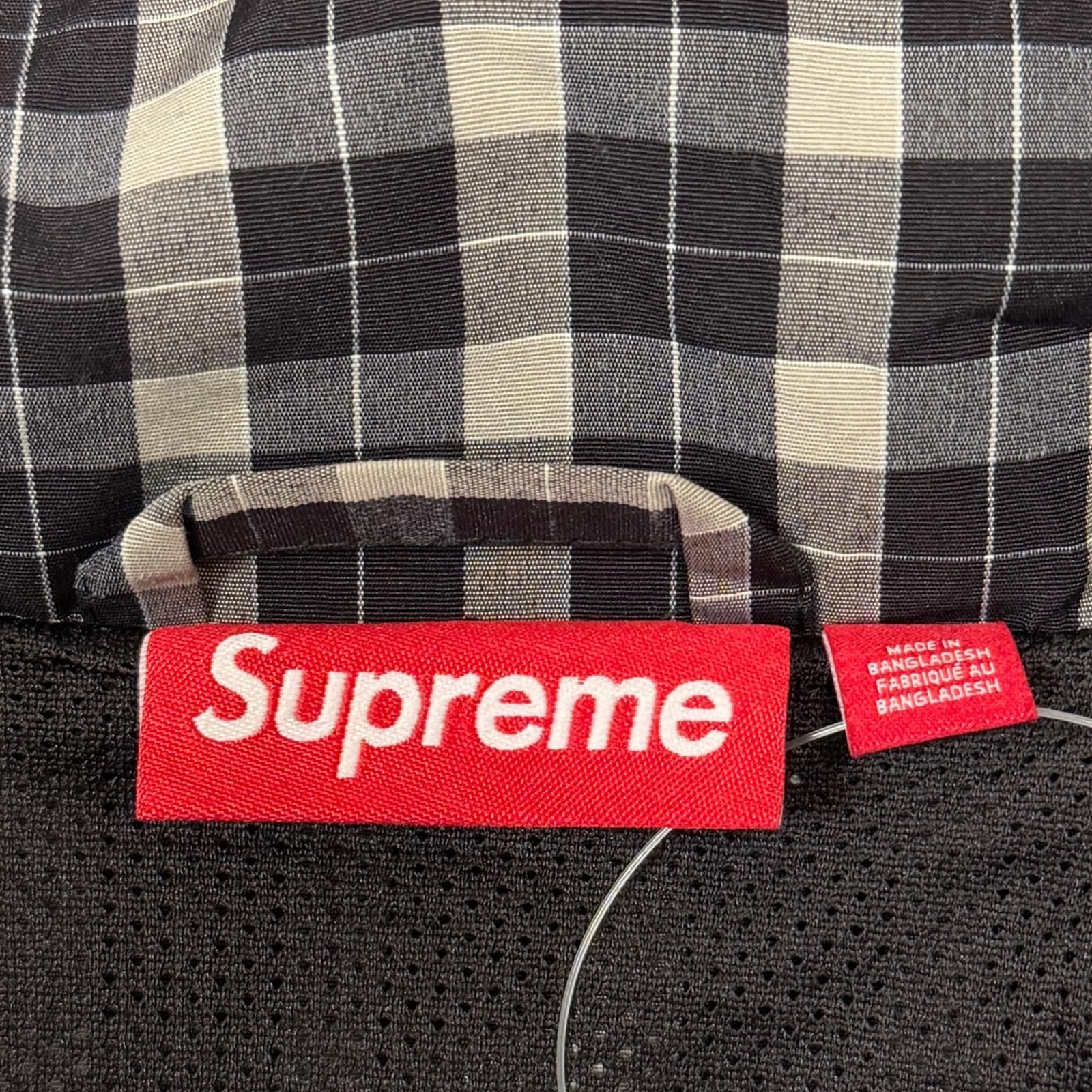 国内正規 Supreme 25AW Plaid Track Jacket トラックジャケット