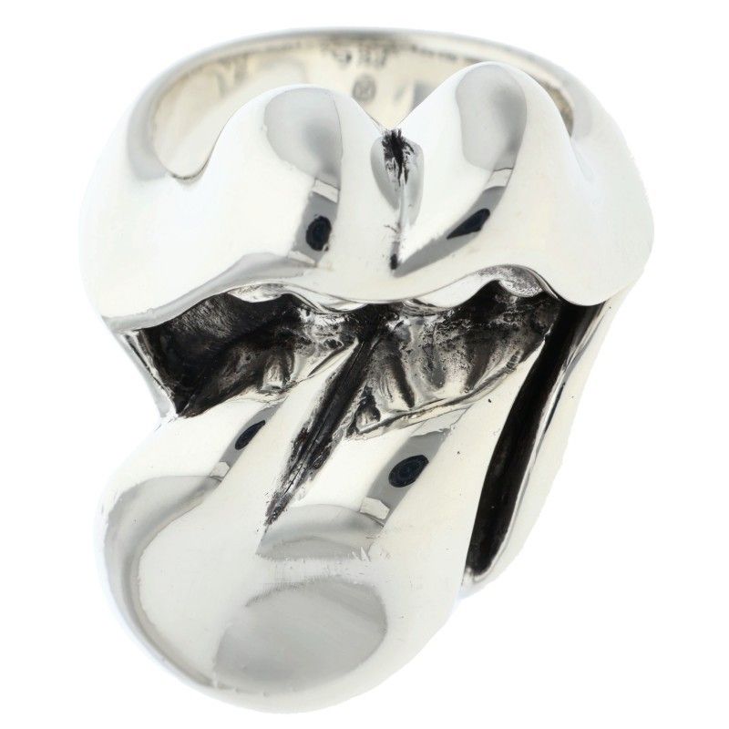 クロムハーツ LIP TONGUE-LG/リップアンドタンラージ シルバーリング