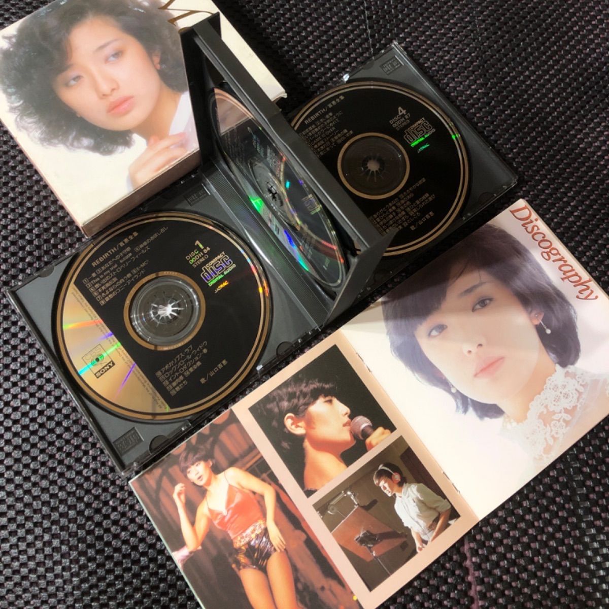 山口百恵 『REBIRTH/百恵全集』【4枚組 70曲】 - メルカリ