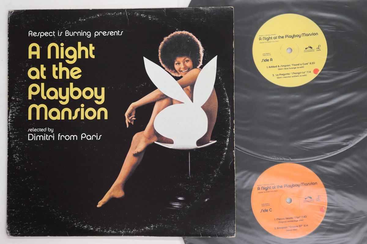米2discs LP Dimitri From Paris A Night At The Playboy Mansion