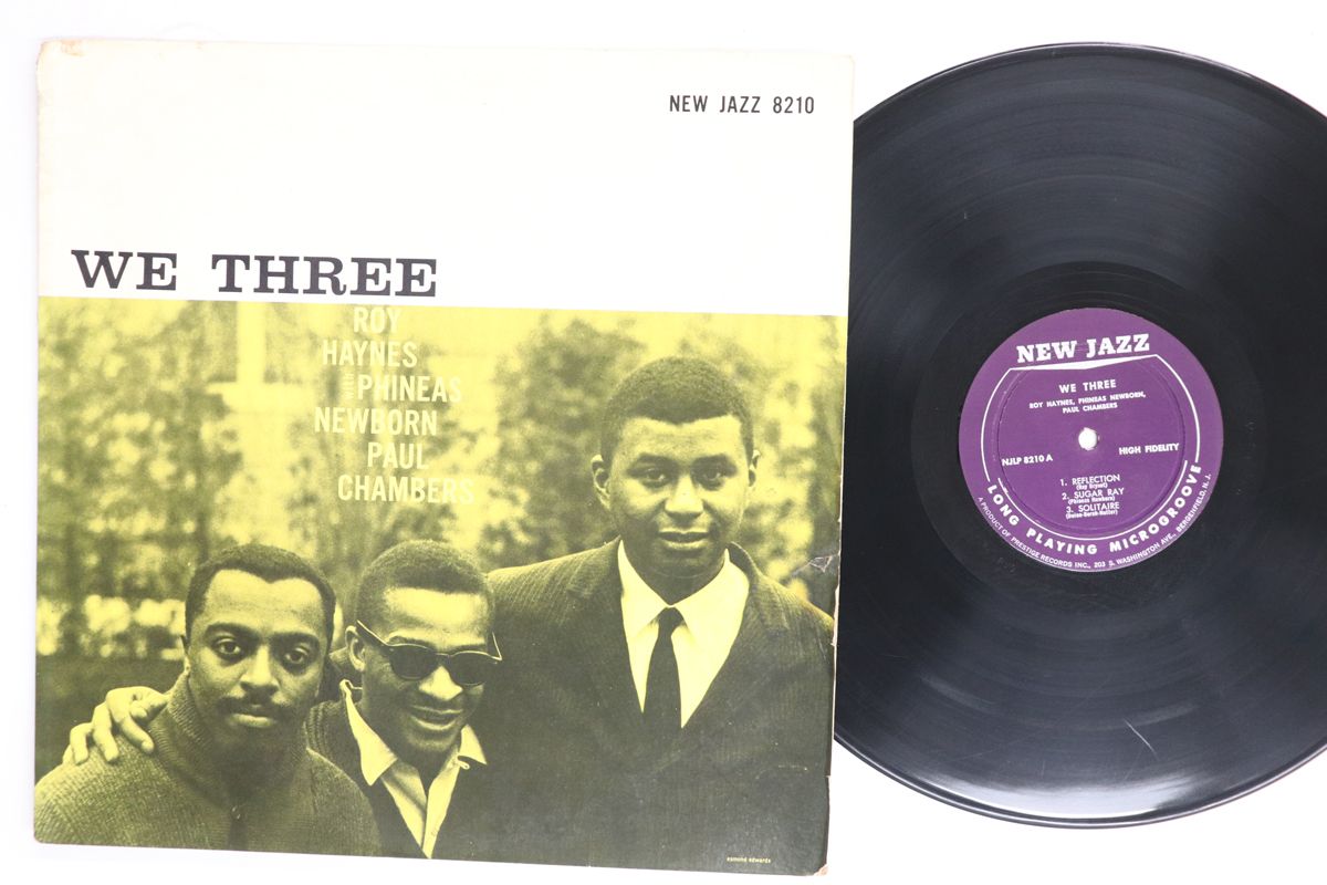 米LP Roy Haynes, Phineas Newborn Jr We Three NJLP8210 NEW JAZZ