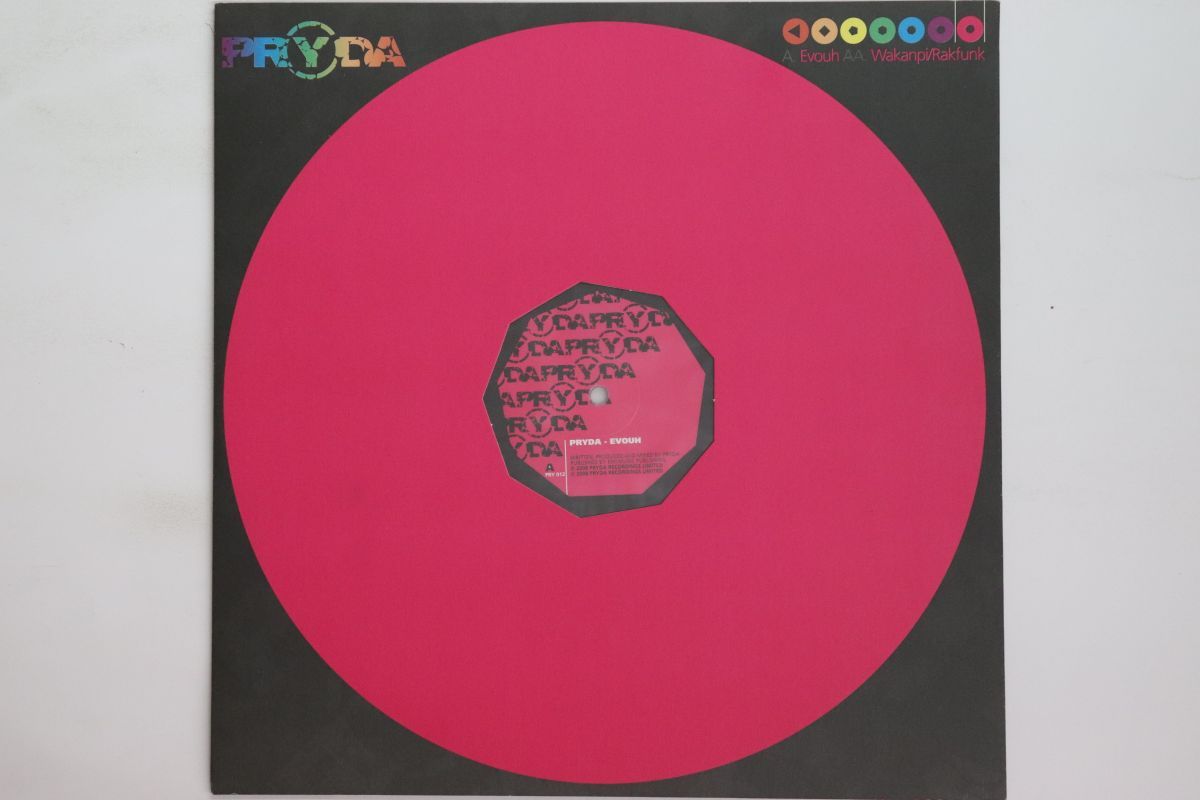 英12” Pryda Evouh / Wakanpi / Rakfunk PRY012 Pryda Recordings