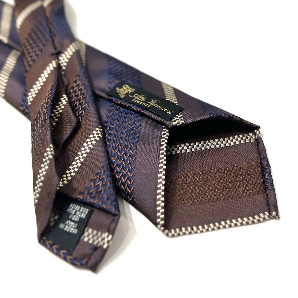 Atto Vannucci ( アットヴァンヌッチ ) ネクタイ ブラウン