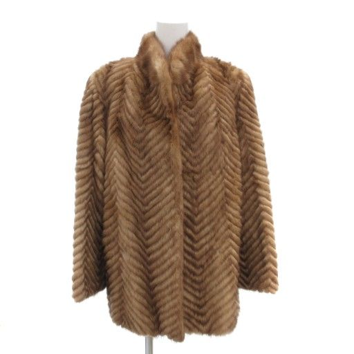 最終お値下げ◎サガミンク 銀サガ ファーコート ミドル丈 サガミンク SAGA MINK 銀サガ ミンクファーコート 毛皮コート ミドル丈