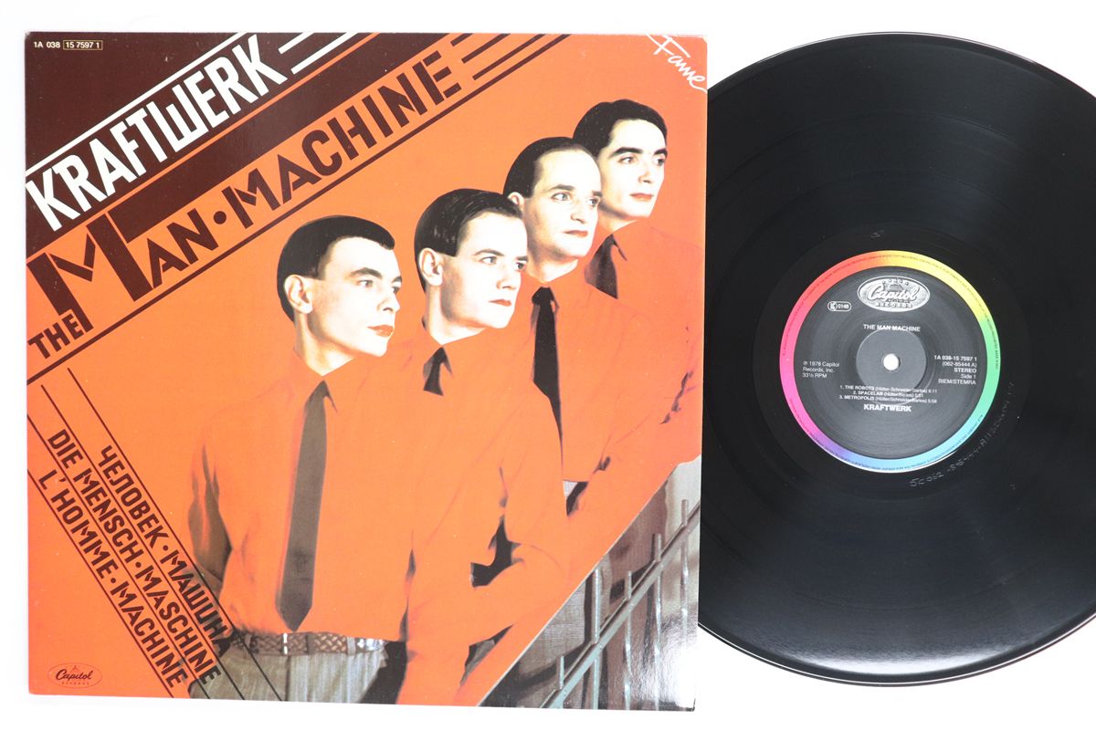 欧LP Kraftwerk Man Machine 1A0381575971 CAPITOL /00260 - メルカリ