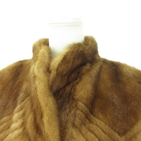 オズファー Wood Notes by OS FUR ファーコート ミドル丈 ミンク 毛皮