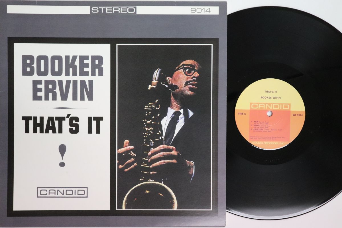 英LP Booker Ervin Thats It (180g) CJS9014 CANDID /00260 【公式通販】