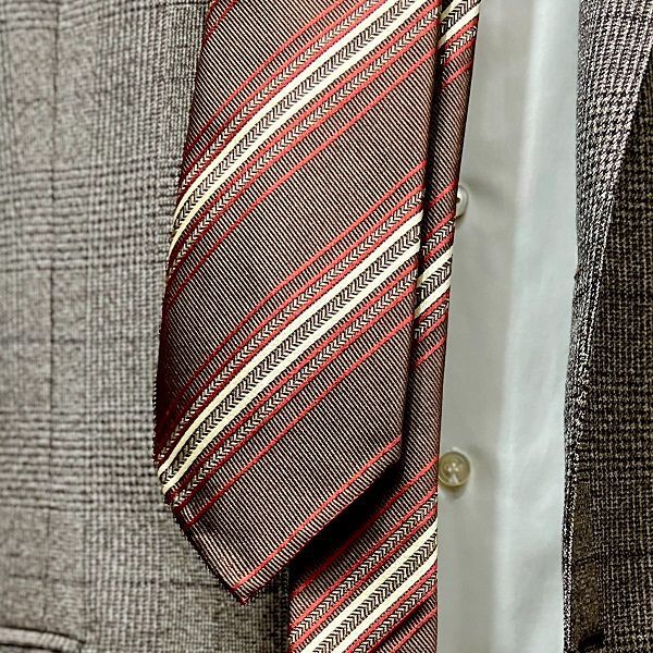 Atto Vannucci ( アットヴァンヌッチ ) ネクタイ ブラウン