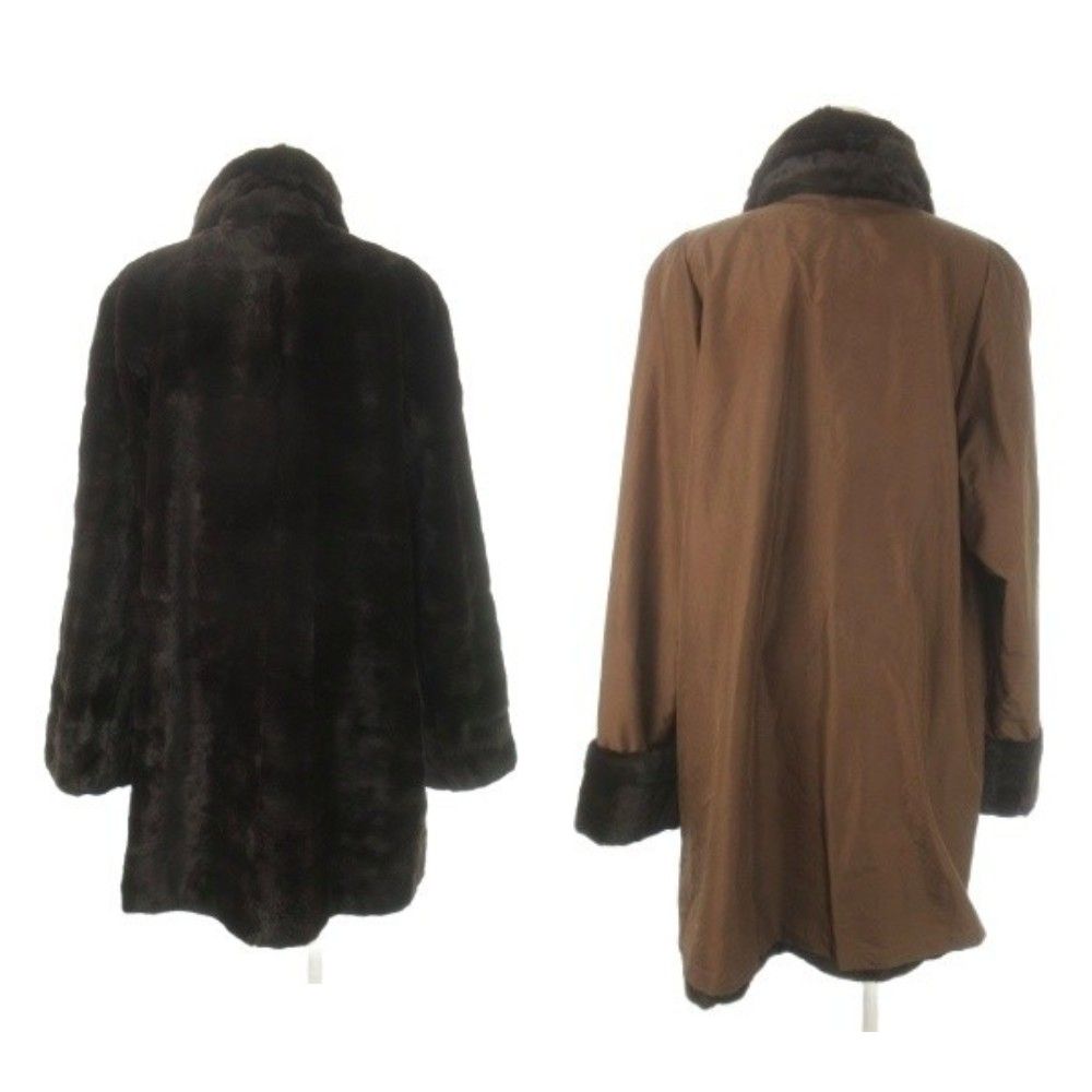 Fond MOON BAT ミンクコート リバーシブル シェアードミンク シルク 絹