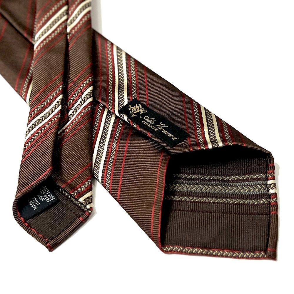 Atto Vannucci ( アットヴァンヌッチ ) ネクタイ ブラウン