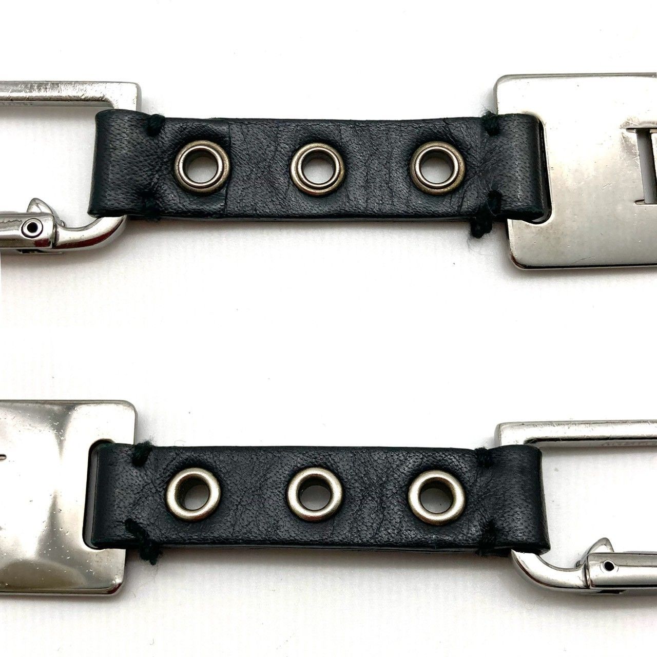 希少 Dior ディオール ロゴ キーリング チャーム 黒 シルバー クリスチャンディオール キーホルダー 小物 ブラック シルバー 71226