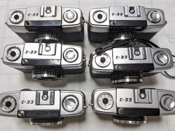 ☆6台まとめ / ジャンク☆ オリンパス Olympus PEN EE-3 コンパクト