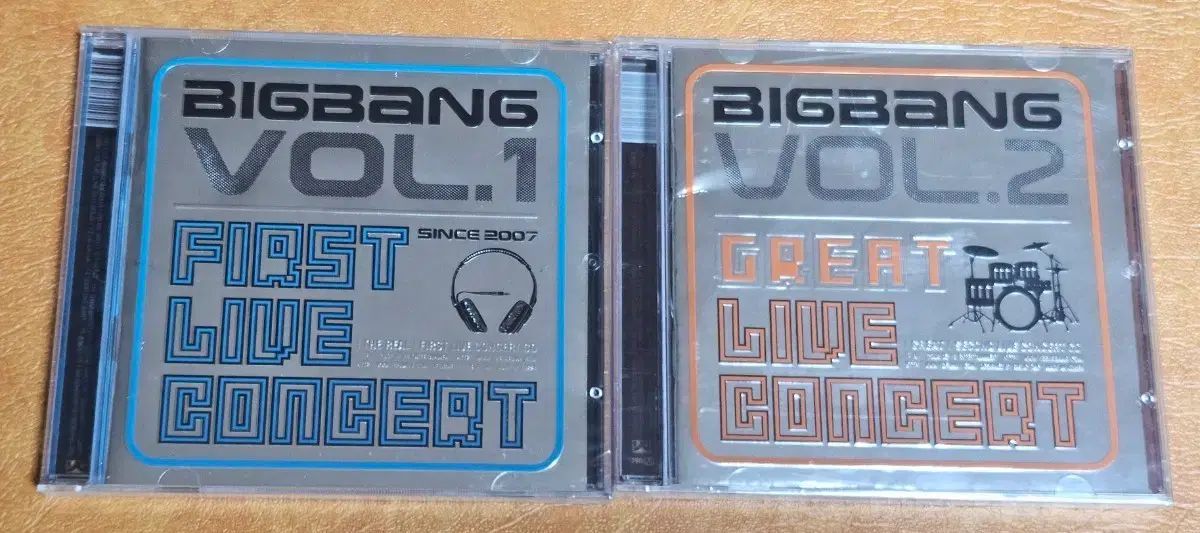 BIGBANG(ビッグバン) FIRST LIVE CONCERT Vol 1 2 CD 未開封 - メルカリ